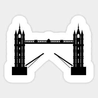 Tower Bridge in London, England Sticker